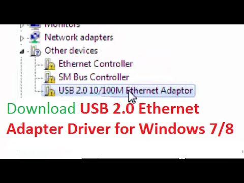 generic external usb device driver windows 7